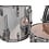 Ludwig Ludwig Classic Maple 26" 'Chrome Over Wood' Drum Kit, Stainless Steel