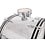 Ludwig Ludwig Classic Maple 26" 'Chrome Over Wood' Drum Kit, Stainless Steel