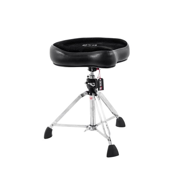 Roc n Soc Roc n Soc Cycle Top Drum Stool, Black w/ Gibraltar B9608 Base