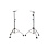 Ludwig Ludwig Classic Maple 26" 'Chrome Over Wood' Drum Kit, Stainless Steel