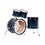 Yamaha Yamaha Beech Custom Absolute 22" Drum Kit, Sea Blue Fade
