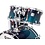 Yamaha Yamaha Beech Custom Absolute 22" Drum Kit, Sea Blue Fade