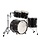Pearl Pearl Masters Studio 20" Birch Drum Kit, Black Sparkle