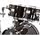 Pearl Pearl Masters Studio 20" Birch Drum Kit, Black Sparkle