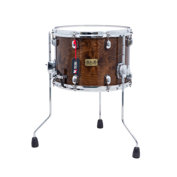 Tama Tama SLP 14" x 10" Duo Snare Drum w/Legs, Transparent Mocha