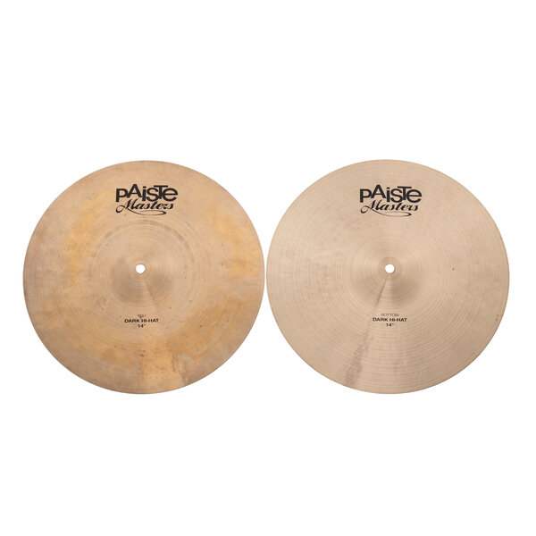 Paiste Paiste Masters 14" Dark Hi Hat Cymbals