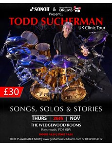  An Evening with... Todd Sucherman - 26th November 2026