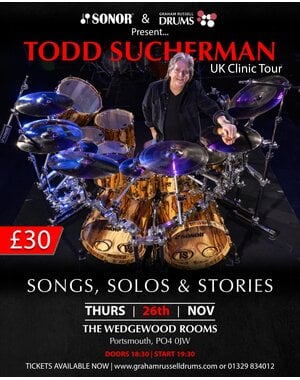  An Evening with... Todd Sucherman - 26th November 2026
