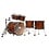 Mapex Mapex Armory 22" Drum Kit, Transparent Walnut