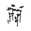 Yamaha Yamaha DTX432K Electronic Drum Kit