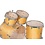 Yamaha Yamaha Stage Custom 22" Drum Kit, Natural Wood