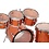 Yamaha Yamaha Absolute Hybrid Maple 20" Drum Kit, Orange Sparkle