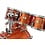 Yamaha Yamaha Absolute Hybrid Maple 20" Drum Kit, Orange Sparkle