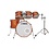 Yamaha Yamaha Absolute Hybrid Maple 20" Drum Kit, Orange Sparkle