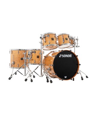Sonor Sonor Delite 22" Drum Kit, Natural Birds Eye Maple
