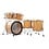 Sonor Sonor Delite 22" Drum Kit, Natural Birds Eye Maple