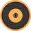 Meinl Meinl 4" Marshmallow Practice Pad, Orange