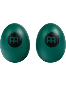 Meinl Meinl Plastic Egg Shaker, Green (Pair)