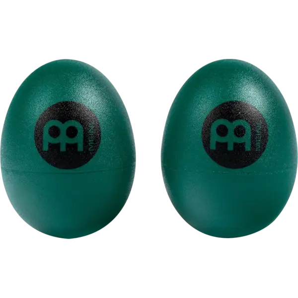 Meinl Meinl Plastic Egg Shaker, Green (Pair)