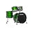 Tama Tama Starclassic 20" Walnut Birch Drum Kit, Shamrock Oyster Lacquer