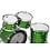 Tama Tama Starclassic 20" Walnut Birch Drum Kit, Shamrock Oyster Lacquer