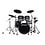 Roland Roland VAD506 Electronic Drum Kit & Hardware