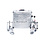 Tama Tama Iron Cobra HP900PTWC Limited Edition Double Bass Drum Pedal & Case, Chrome