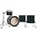 Ludwig Ludwig Classic Maple 22" Drum Kit, Aqua Burst