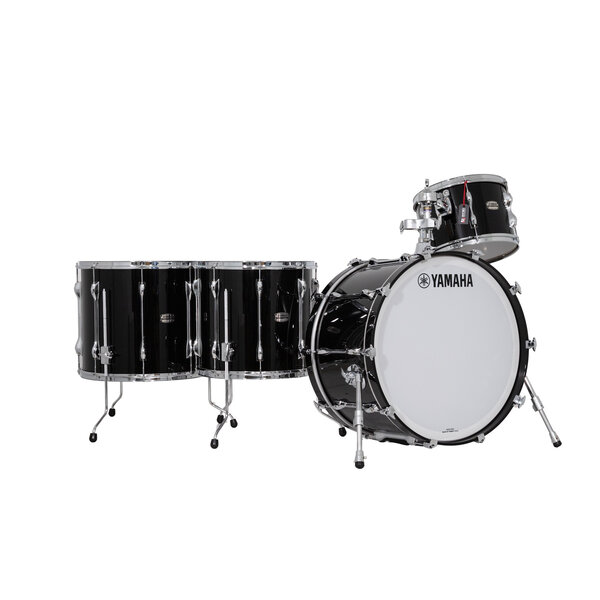 Yamaha Yamaha Recording Custom 24" Drum Kit, Solid Black