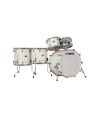 Yamaha Yamaha Absolute Hybrid Maple 22" Drum Kit, Polar White