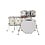 Yamaha Yamaha Absolute Hybrid Maple 22" Drum Kit, Polar White
