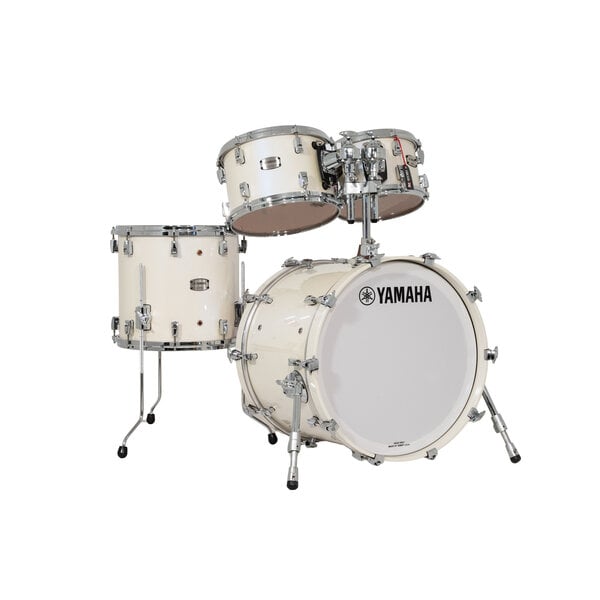 Yamaha Yamaha Absolute Hybrid Maple 20" Drum Kit, Polar White