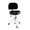 Roc n Soc Roc n Soc Cycle Nitro Base Drum Stool w/Backrest, Black