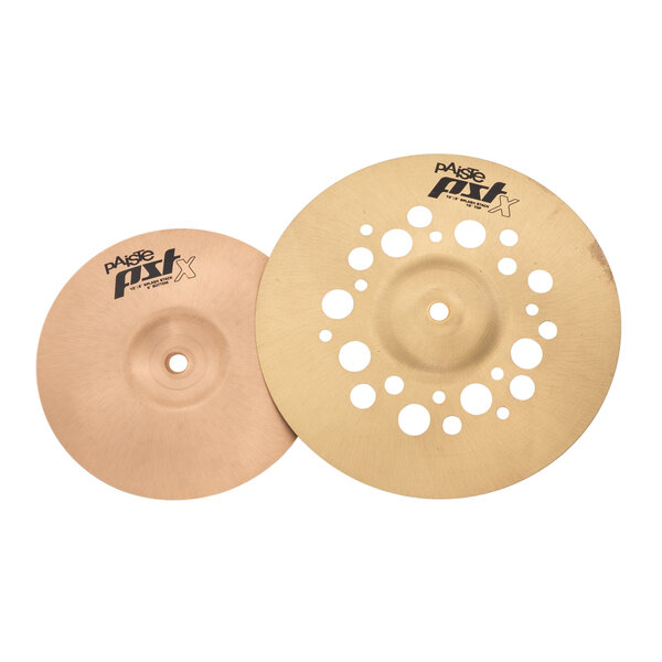 Paiste Paiste PSTX 8" & 10" Splash Cymbal Stack