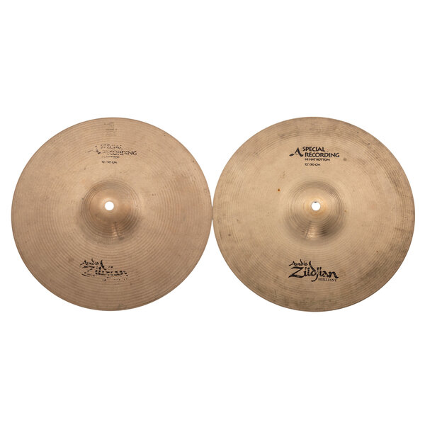 Zildjian Zildjian Avedis 12" Special Recording Hi Hat Cymbals