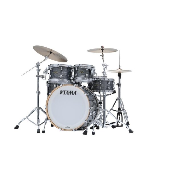 Tama Tama Starclassic 22" Walnut Birch Drum Kit, Charcoal Onyx