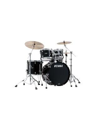 Tama Tama Starclassic Walnut Birch 22" Drum Kit, Piano Black