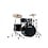 Tama Tama Starclassic Walnut Birch 22" Drum Kit, Piano Black