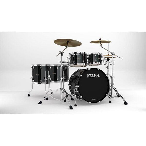 Tama Tama Starclassic 22" Walnut Birch Drum Kit, Piano Black
