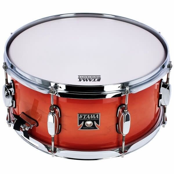 Tama Tama Superstar Classic 14” x 6.5” Snare Drum, Tangerine Lacquer Burst