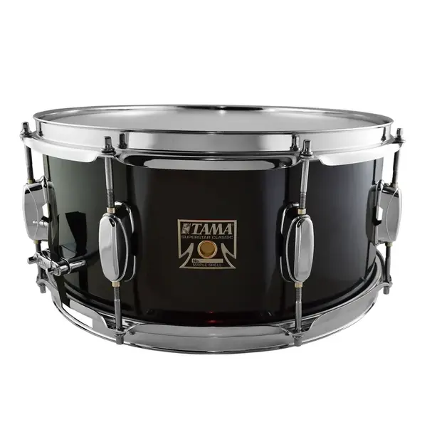 Tama Tama Superstar Classic 14” x 6.5” Snare Drum, Transparent Black Burst