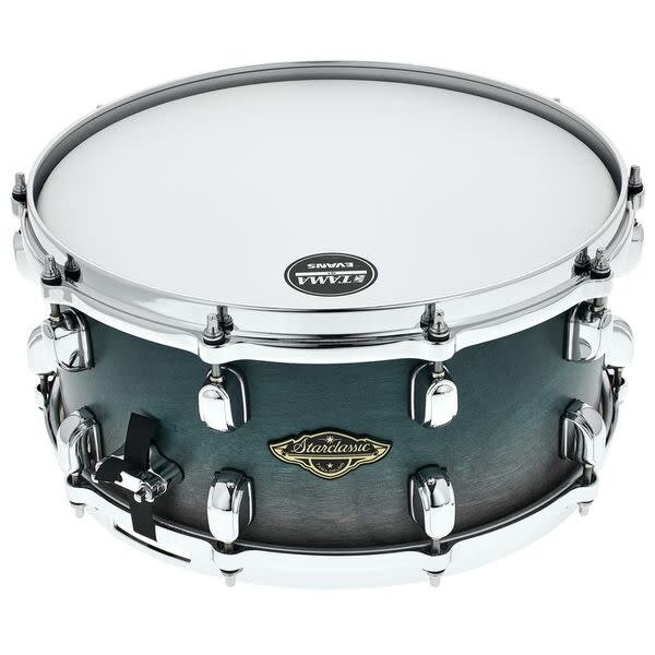 Tama Tama Starclassic Walnut/Birch 14" x 5.5" Snare Drum, Satin Sapphire Fade