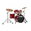 Sonor Sonor AQX 20" Drum Kit, Red Moon Sparkle w/Hardware & Cymbals