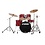 Sonor Sonor AQX 20" Drum Kit, Red Moon Sparkle w/Hardware & Cymbals