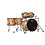 Mapex Mapex Saturn V Exotic 22" Drum Kit, Mappa Burl