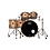 Mapex Mapex Saturn V Exotic 22" Drum Kit, Mappa Burl
