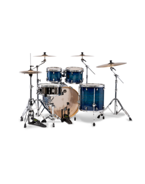 Mapex Mapex Armory Rock Fusion 22" Drum Kit, Blue Wave Burst