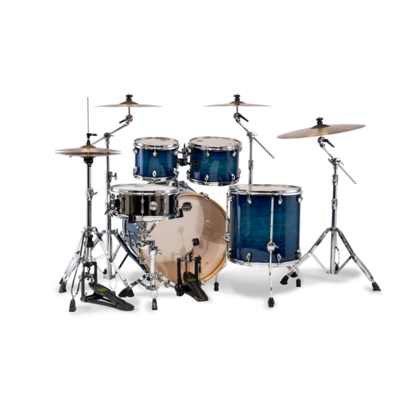 Mapex Mapex Armory Rock Fusion 22" Drum Kit, Blue Wave Burst