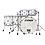 Sonor Sonor SQ2 22" Thin Birch Drum Kit, Pure White