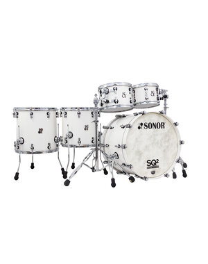 Sonor Sonor SQ2 22" Thin Birch Drum Kit, Pure White
